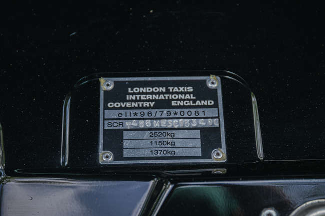 2003 London Taxis International TX2 Gold Taxicab-For Sale