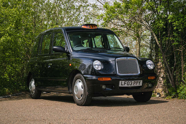 2003 London Taxis International TX2 Gold Taxicab-For Sale