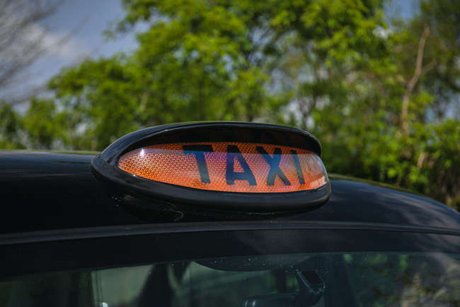 2003 London Taxis International TX2 Gold Taxicab-For Sale