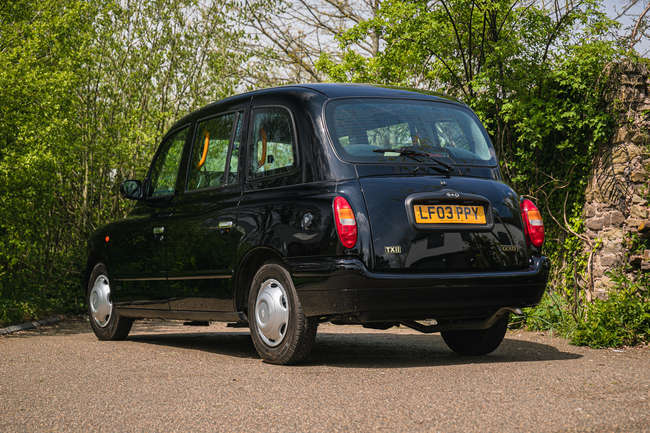 2003 London Taxis International TX2 Gold Taxicab-For Sale