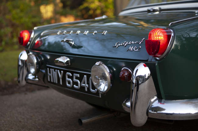 Acheter une Triumph Spitfire Vert d'occasion sur Acheter une Triumph Spitfire Vert d'occasion sur