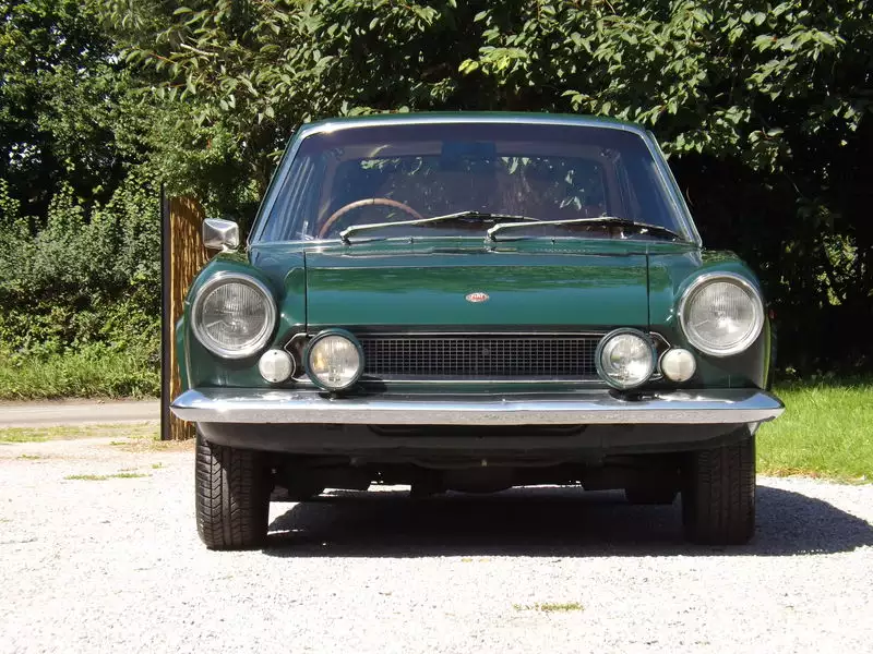 Fiat 124 Sport Coupé Série 3 1974 échelle 1/18 – Mitica 103011, Vert Brillant, Métal