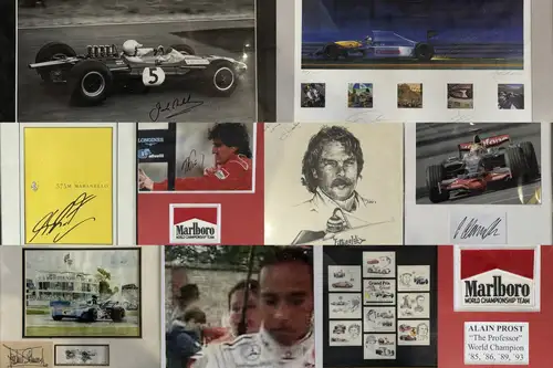 Charity Lot: Selection of Motorsport Related Images and Prin-For Sale