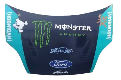 2002 Ford Fiesta Monster Rally Bonnet Tribute to Ken Block-For Sale