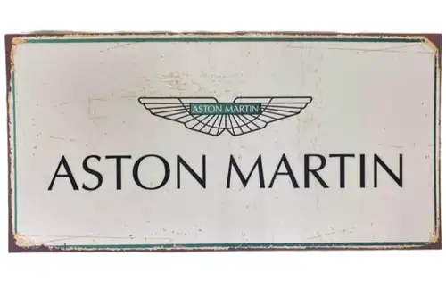 'Aston Martin' Enamel Sign-For Sale
