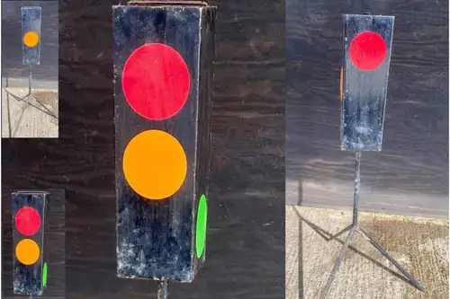 European-Style Manual Traffic Lights-For Sale