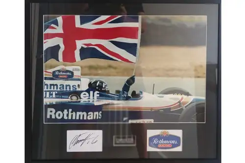 Damon Hill Signed Presentation Celebrating His 1994 British -For Sale