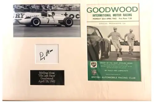 Poignant Sir Stirling Moss Presentation Remembering That Fat-For Sale