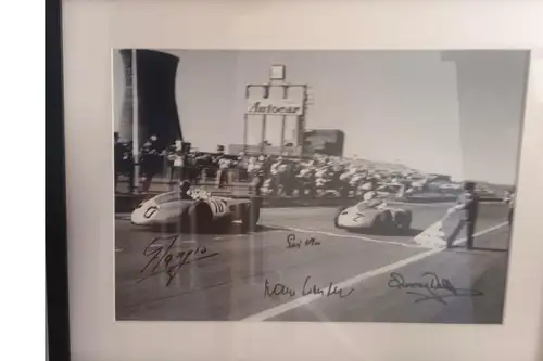 Sir Stirling Moss Takes the Chequered Flag at Aintree in 195-For Sale