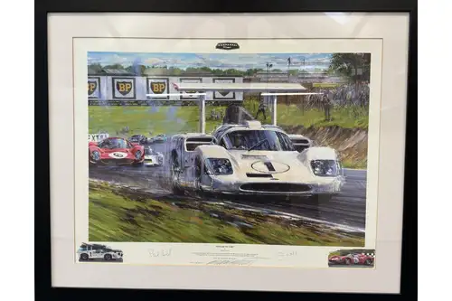 'Winged Victory' Limited Edition Phil Hill Signed Nicholas W-For Sale