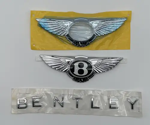 Front and Rear Bentley Badges-For Sale
