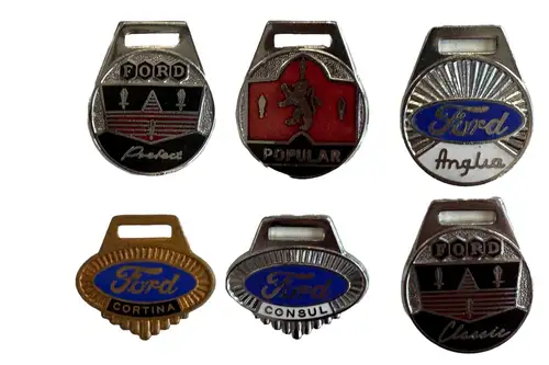 c.1950-1990s Original Ford Key Fobs-For Sale