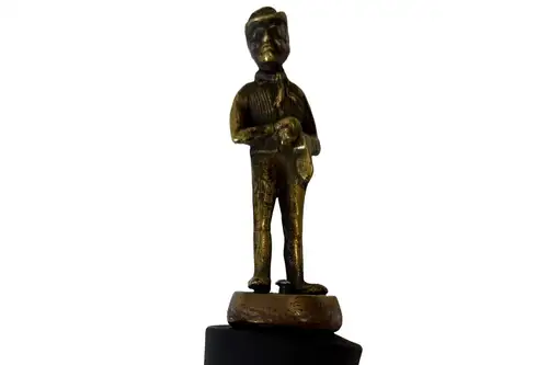 Brass Accessory Mascot Featuring A Charles Dickens Character-For Sale