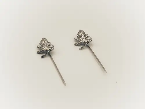 Two 1930s-1950s Lucas 'King Of The Road' Senior Staff Silver-For Sale