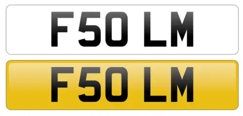UK Registration Number F5 OLM-For Sale