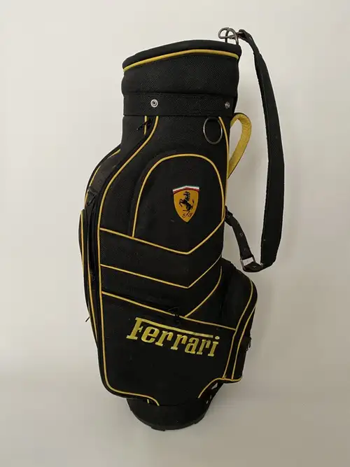 1990s Ferrari Team Golf Cart Bag -For Sale