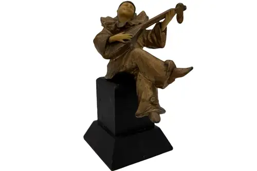 A Seated Pierrot Mascot-For Sale