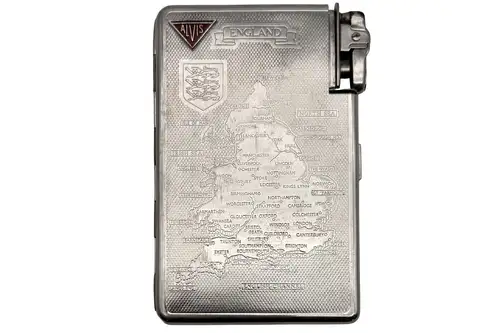 1930s/50s Alvis Sports Car Cigarette Case-For Sale