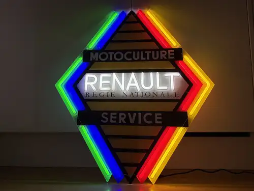 Renault Service Neon Style Sign-For Sale