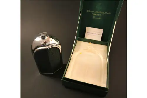 A Desirable 1960 Bentley British Racing Green Ruddspeed Decanter Complete with Original Box