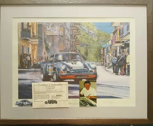 'The Final Targa' Limited Edition Print by Nicholas Watts-For Sale