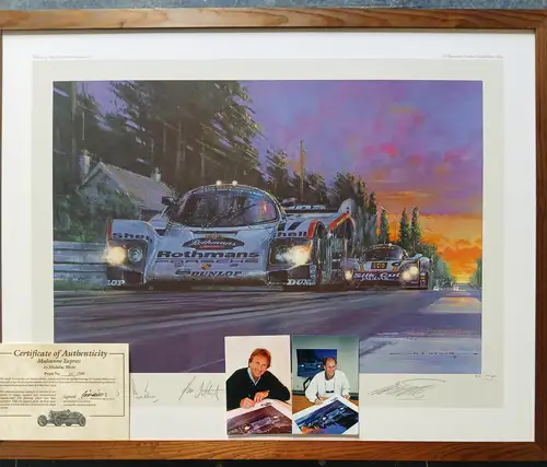 'Mulsanne Express' Limited Edition Signed Print by Nicholas -For Sale