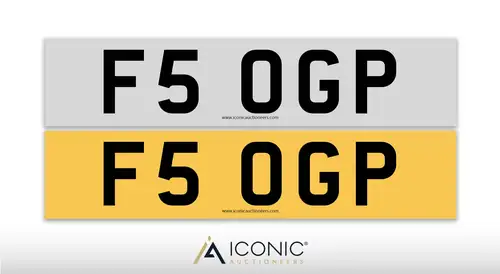 UK Registration Number F5 OGP-For Sale