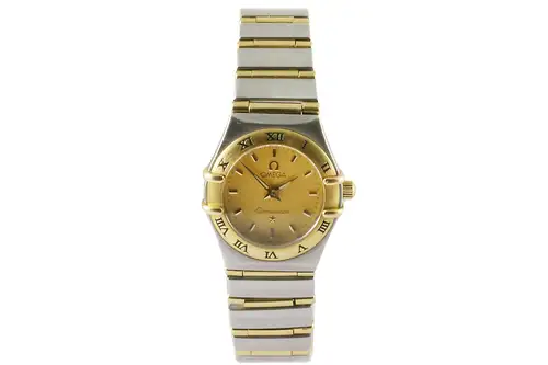 2004 Omega Constellation Bi-Metal with Paperwork-For Sale