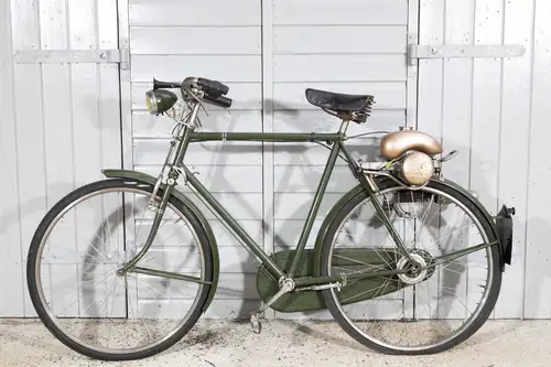 c1950 Raleigh Gent's Bicycle with Power Pak Cyclemotor 49cc-Sold