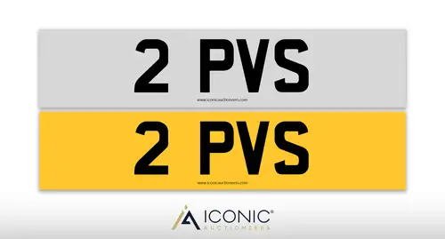 UK Registration Number 2 PVS-For Sale