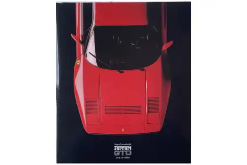 Art and Car Ferrari GTO by Jurgen Lewandowski with Slipcase-For Sale