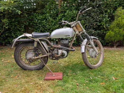 1967 Sprite Trials bike 250 244cc-Sold
