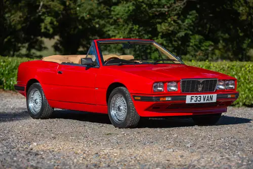 1988 Maserati Bi Turbo Spyder - Just 2,672 recorded miles-Sold