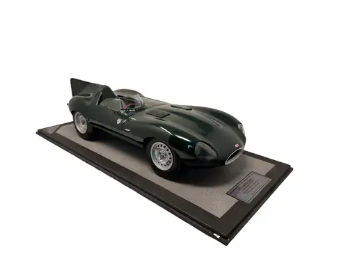 A Stunning Hand-Built 1:8 Scale Model of the 1955 Jaguar D-T-Sold