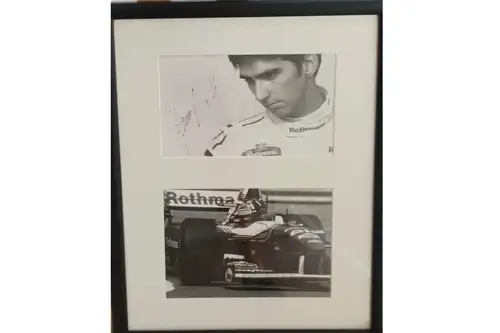 Portrait Photograph Signed by the 1996 Formula 1 World Champ-For Sale