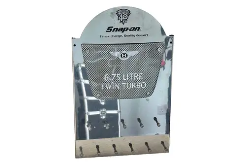 A Rare Snap-On Bentley Key Rack Celebrating 40 Years of the -Sold