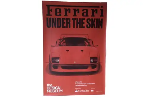 Very Large 'Ferrari Under the Skin' Exhibition London Underg-For Sale