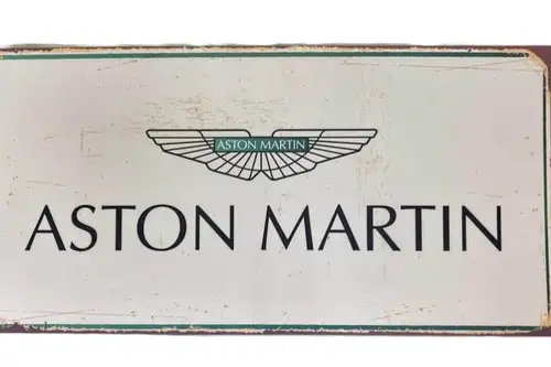 Large Metal Aston Martin Sign-For Sale
