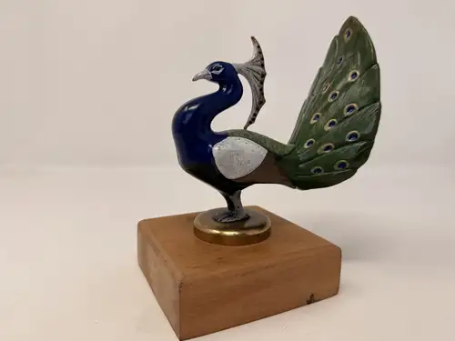 Proud Peacock Radiator Mascot-For Sale