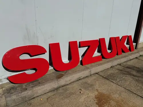 Official Suzuki Shop Sign-Sold