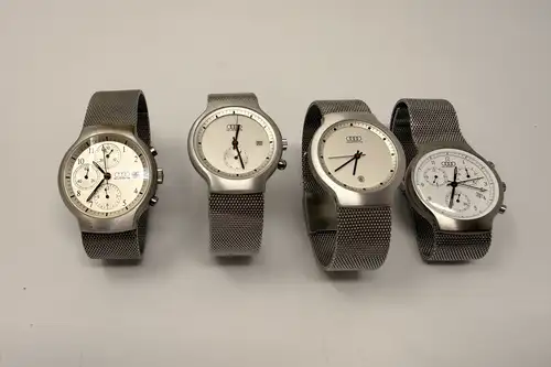 A Limited Edition Set of Four Audi Quattro Watches #51 of 50-Sold