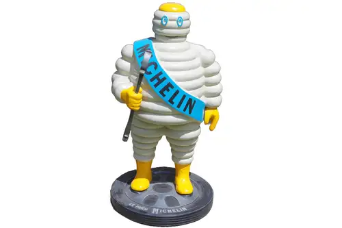 Fibreglass Mr Bibendum Forecourt Figure-Sold