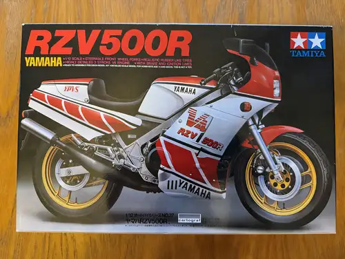 Tamiya Yamaha RZV500R 1:12 Scale Model-Sold