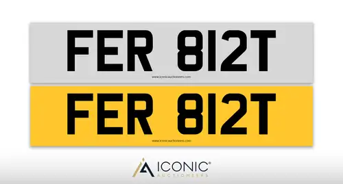 UK Registration Number FER 812T-For Sale