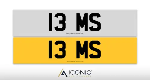 UK Registration Number 13 MS-Sold