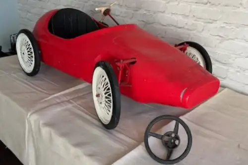 1960s Tri-ang Vanwall Grand Prix Pedal Car, Partially Restor-For Sale