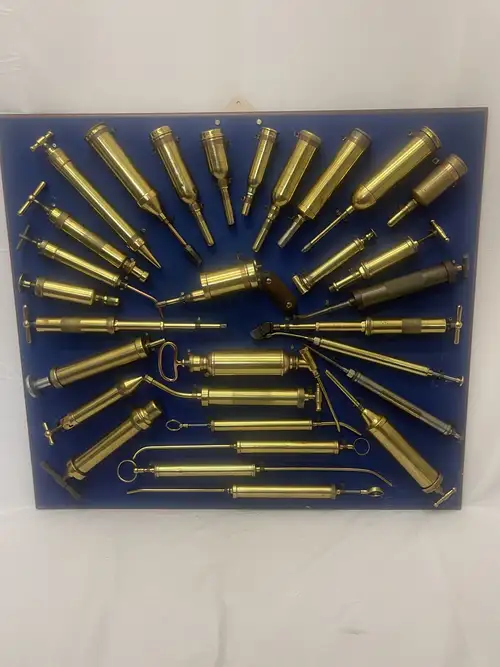 An unusual 'Wall Art' Display of Vintage and Post-Vintage Gr-Sold