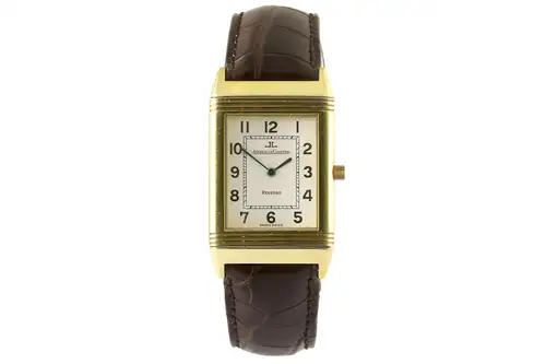 Jaeger Le-Coultre Reverso 18ct Yellow Gold-For Sale