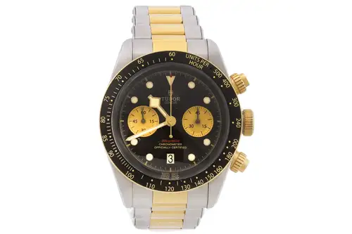 2020 Tudor BlackBay Chronograph Bi Metal with Box and Paperw-For Sale
