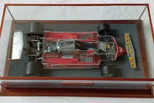 A Very Unusual 1:12 Scale Gilles Villeneuve 1979 Ferrari 312-Sold